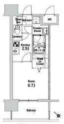 エンクレスト博多LIBERTYの物件間取画像